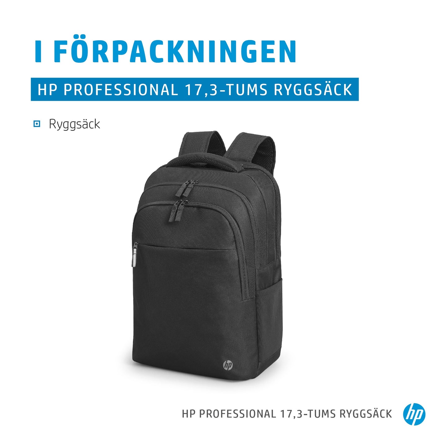 HP Prelude 17,3 tum ryggsäck