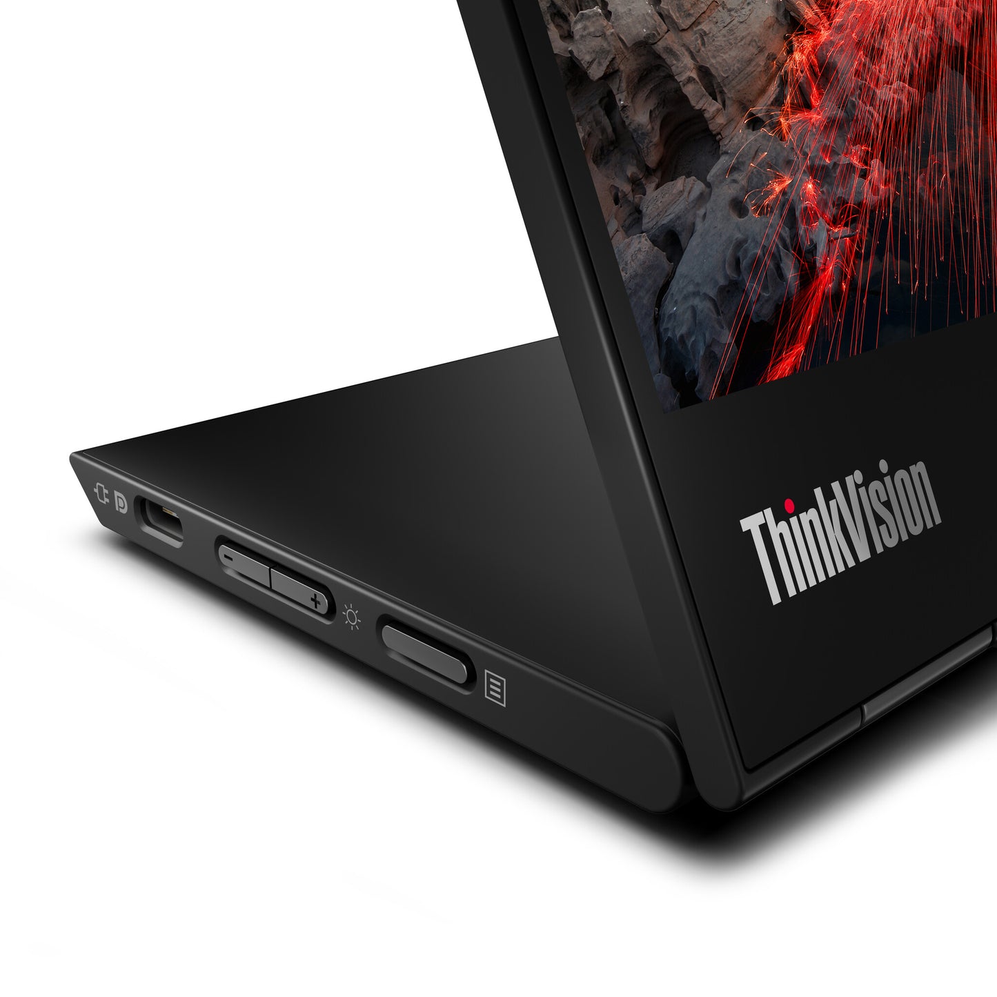 Lenovo ThinkVision M14t Gen 2 LED display 35,6 cm (14") 2240 x 1400 pixlar 2.2K Pekskärm Svart