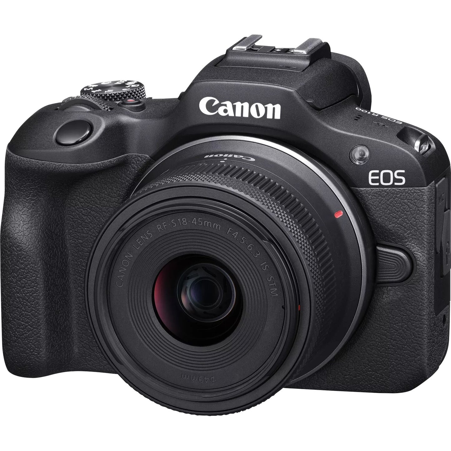 Canon EOS R100 + RF-S 18-45mm F4.5-6.3 IS STM + RF-S 55-200mm F5-7.1 IS STM Kit MILC 24,1 MP CMOS 6000 x 4000 pixlar Svart