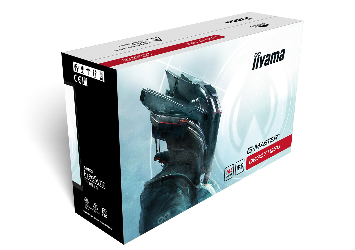 iiyama G-MASTER GB3271QSU-B1 platta pc-skärmar 80 cm (31.5") 2560 x 1440 pixlar Wide Quad HD LED Svart