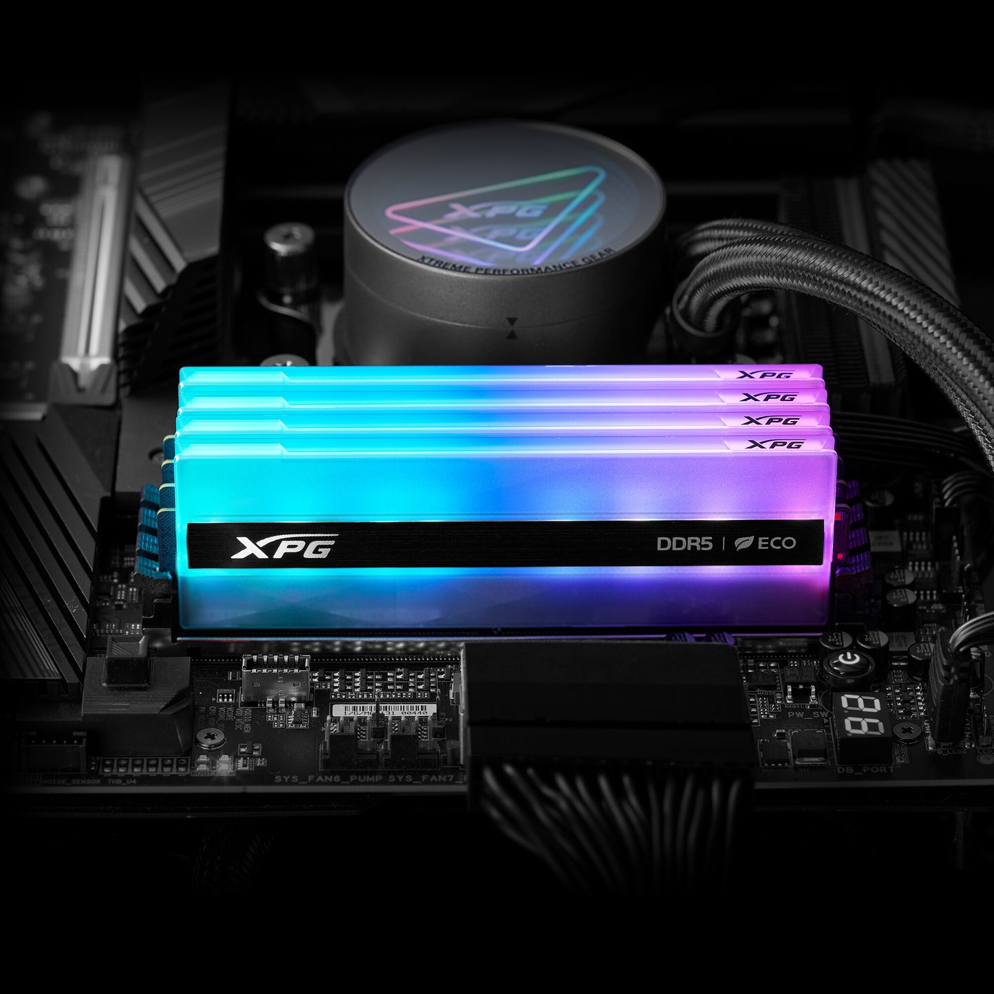 XPG LANCER RGB DDR5 RAM-minnen 16 GB 1 x 16 GB ECC