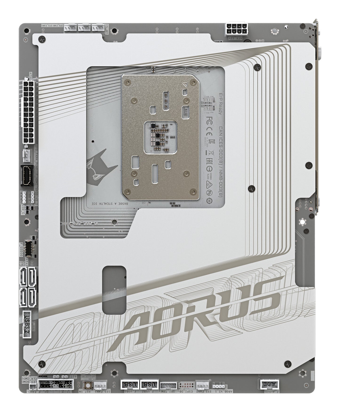 GIGABYTE B650E AORUS STEALTH ICE moderkort AMD B650 AM5-sockel ATX