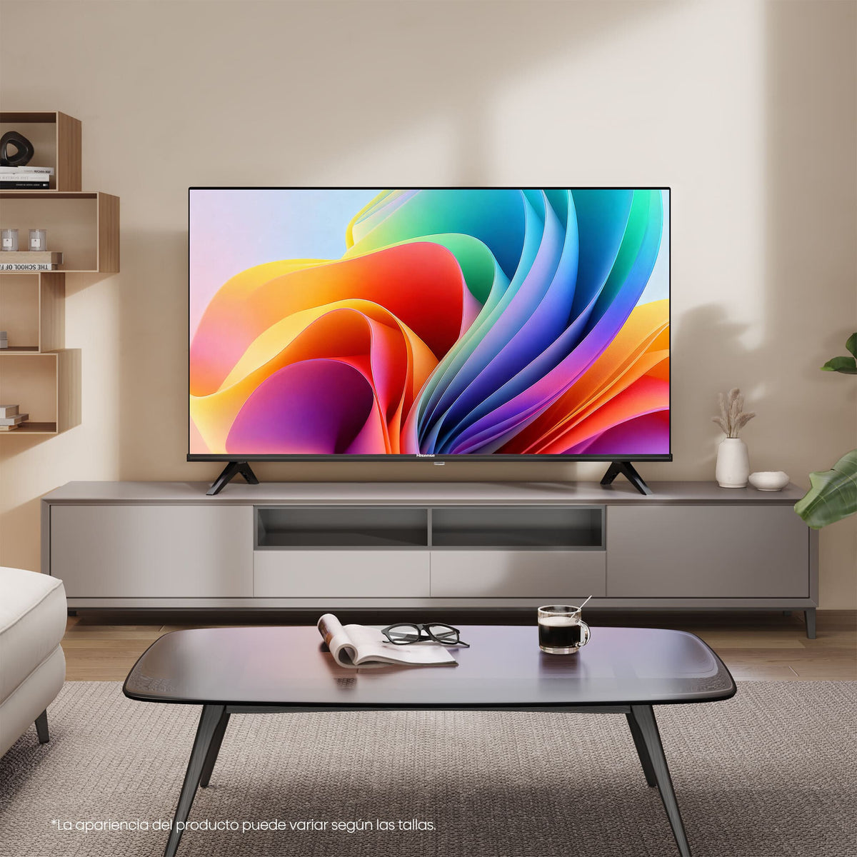 Hisense 32A4S 81,3 cm (32") Full HD Smart-TV Wi-Fi Svart 200 cd/m²