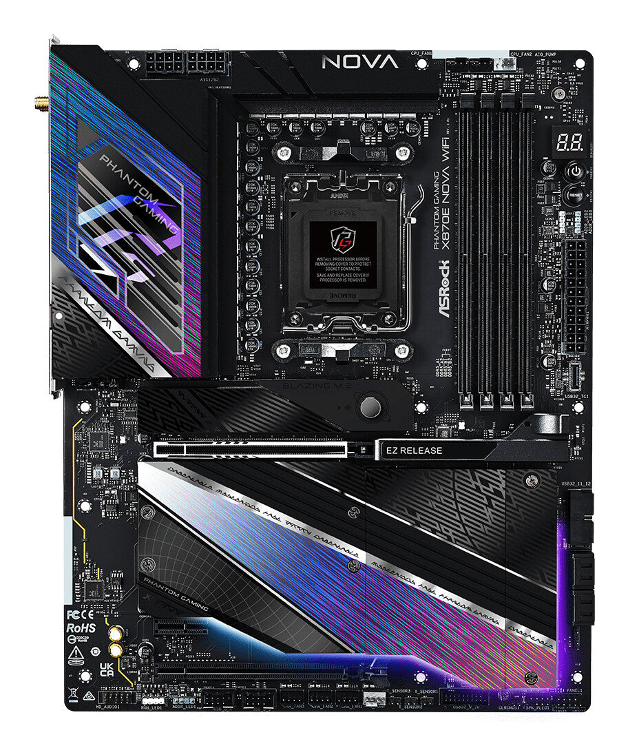 Asrock MK X870E NOVA WIFI AMD X870E AM5-sockel ATX