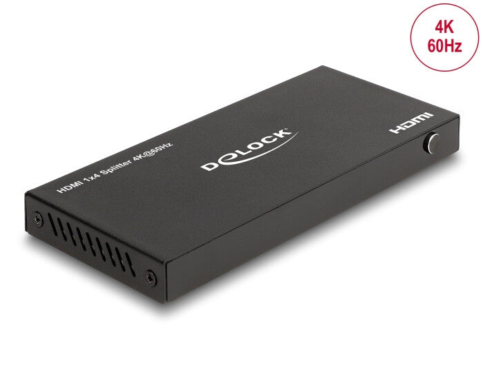 DeLOCK 18652 bilddelare HDMI 4x HDMI
