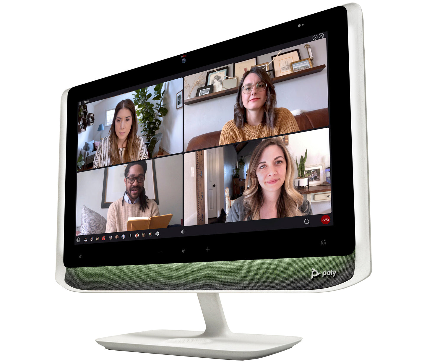 Poly Studio P21Personal Meeting FHD Display 54,6 cm (21.5") 1920 x 1080 pixlar Vit