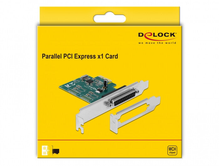 DeLOCK 90412 nätverkskort/adapters Intern Parallel