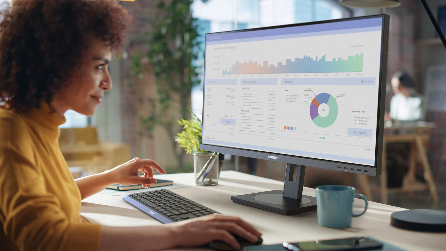 Philips 3000 series 27B1N3800/00 LED display 68,6 cm (27") 3840 x 2160 pixlar 4K Ultra HD LCD Svart