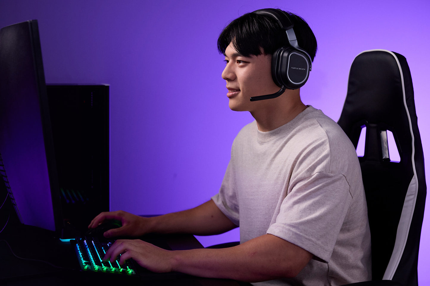 Turtle Beach Stealth 700 Headset Kabel Huvudband Spela Bluetooth Svart, Grå