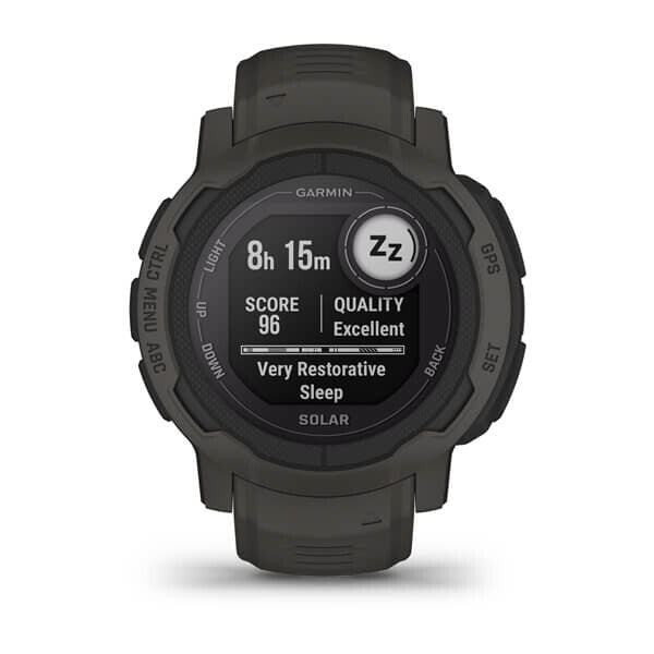 Garmin Instinct 2 Solar 2,29 cm (0.9") MIP 45 mm Digital 176 x 176 pixlar grafit GPS