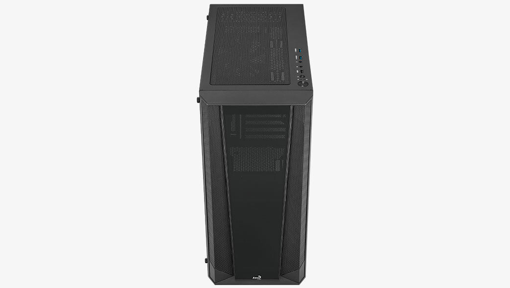 Aerocool Prism-G-BK-v1 Midi Tower Svart