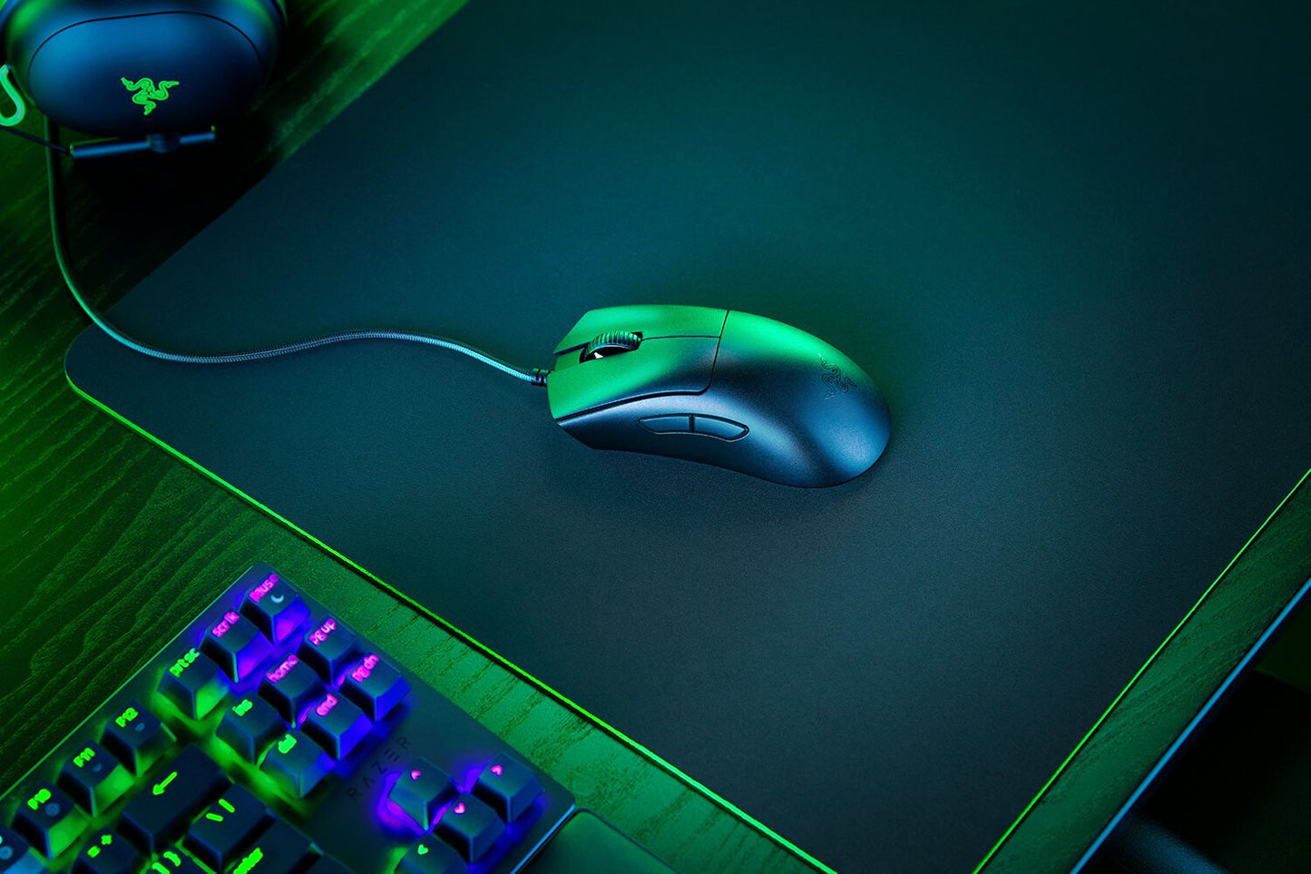 Razer DeathAdder V3 datormöss Spela högerhand USB Type-A Optisk 30000 DPI