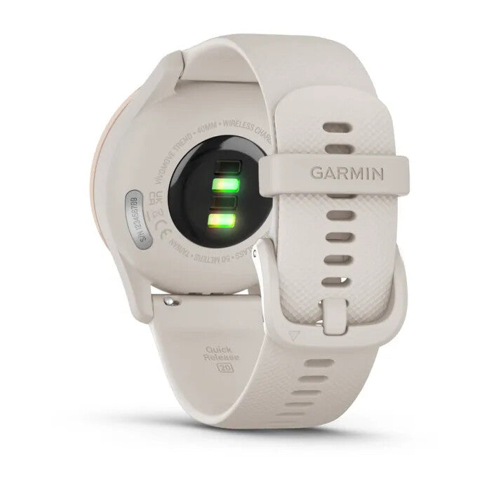 Garmin vivomove Trend LCD 40 mm Hybrid 254 x 346 pixlar Pekskärm Pink gold GPS