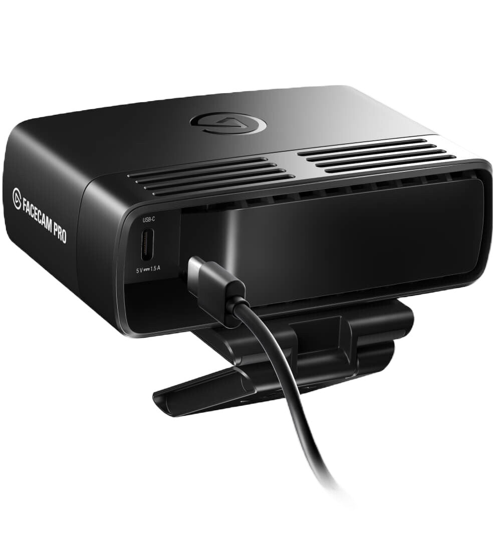 Elgato Facecam Pro webbkameror 3840 x 2160 pixlar USB-C Svart
