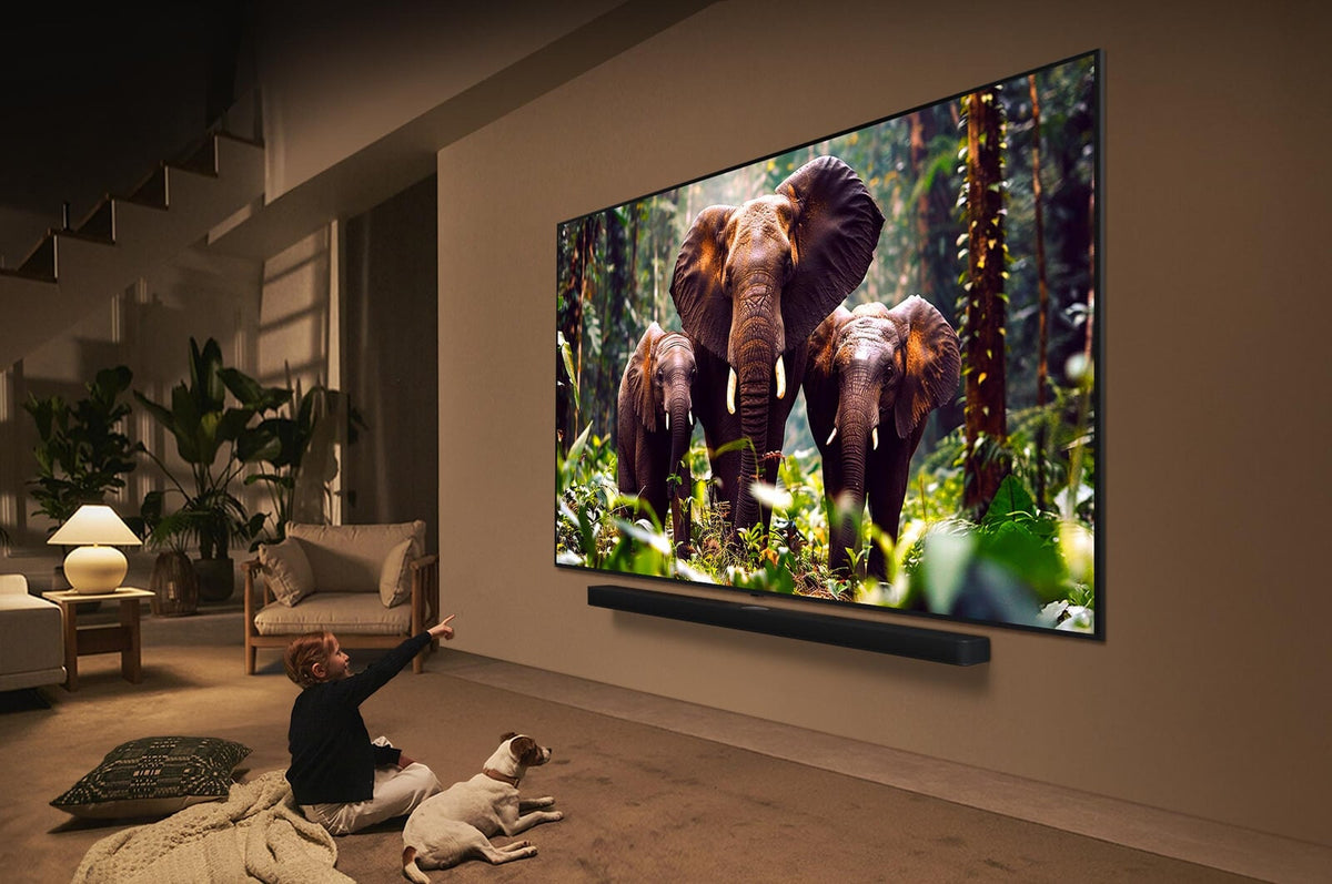 LG QNED evo AI 75QNED85A6C 190,5 cm (75") 4K Ultra HD Smart-TV Wi-Fi Svart