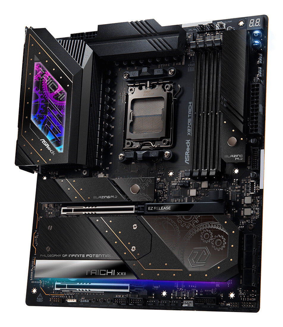Asrock X870E Taichi AMD X870E AM5-sockel Utökad ATX