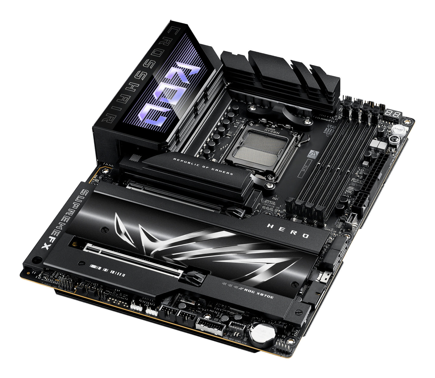 ASUS ROG CROSSHAIR X870E HERO AMD X870E AM5-sockel ATX