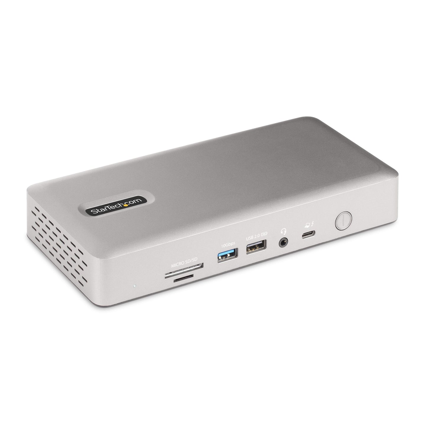 StarTech.com Thunderbolt 4-dockningsstation för flera bildskärmar, dockningsstation för fyra/tre/två bildskärmar - 2x HDMI/2x DisplayPort, 7x USB-hubb, 2,5 Gb Ethernet, 98 W strömförsörjning