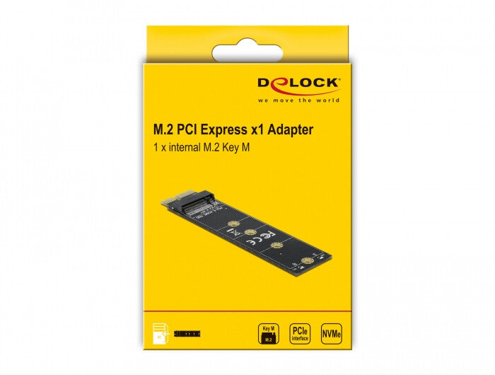 DeLOCK 64105 nätverkskort/adapters M.2