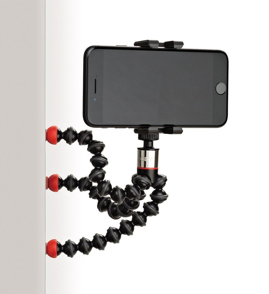 Joby GripTight ONE GP stativ Smartphone/surfplatta 3 ben Svart, Röd