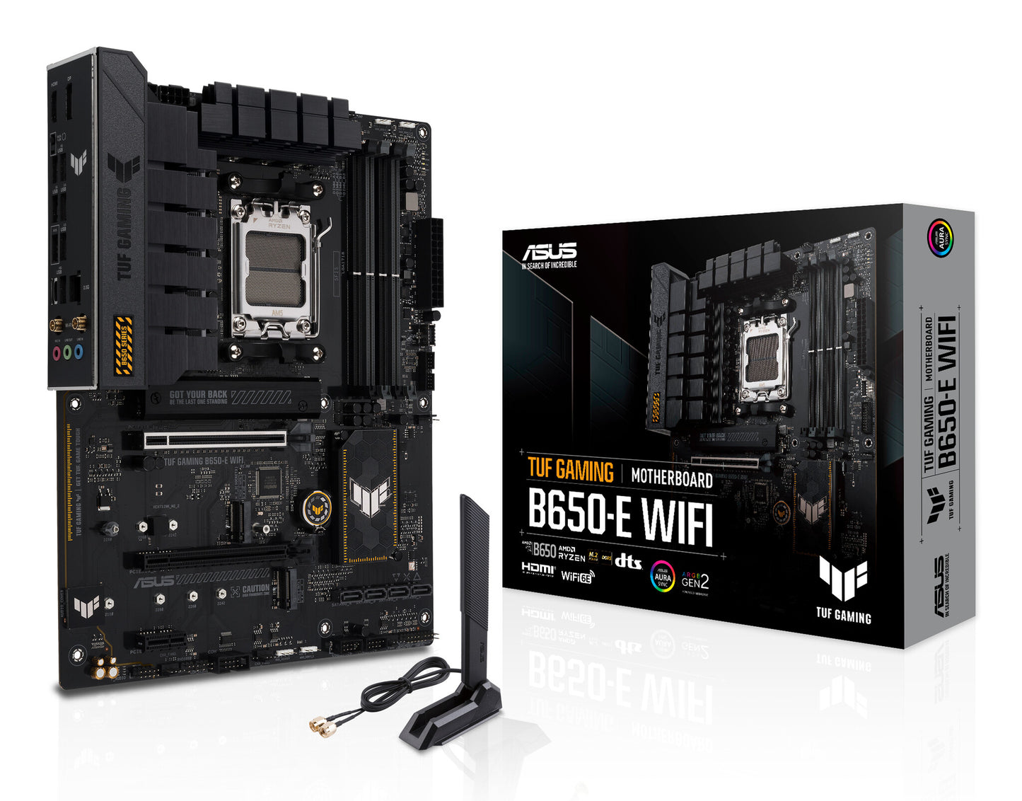 ASUS TUF GAMING B650-E WIFI AMD B650 AM5-sockel ATX