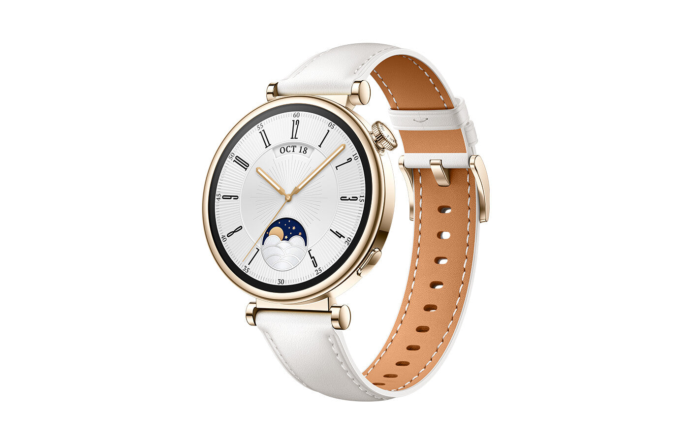 Huawei WATCH GT 4 3,35 cm (1.32") AMOLED 41 mm Digital 466 x 466 pixlar Guld Wi-Fi GPS