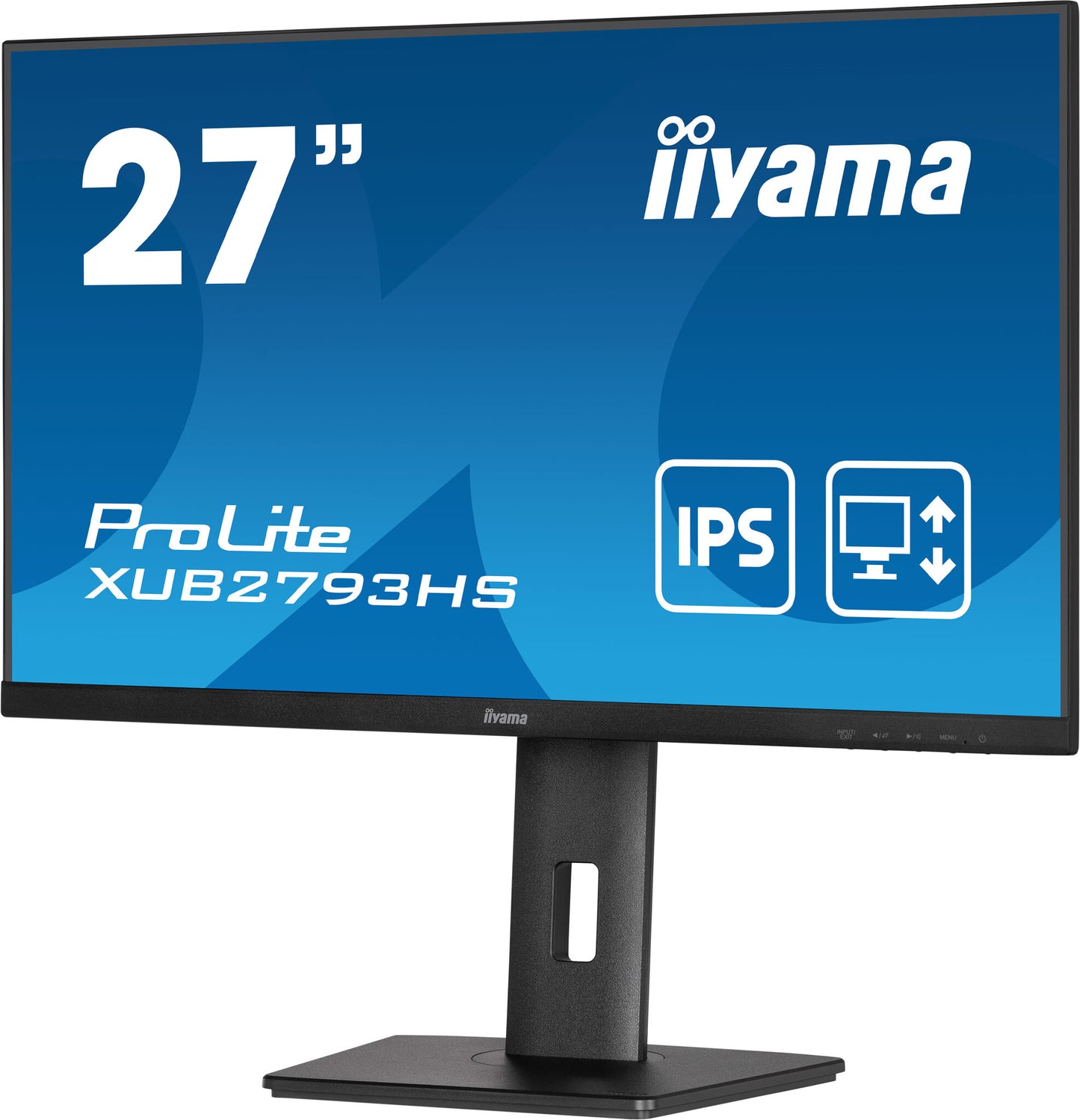iiyama ProLite XUB2793HS-B7 platta pc-skärmar 68,6 cm (27") 1920 x 1080 pixlar Full HD LED Svart