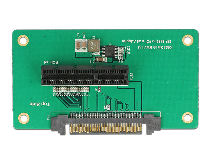 DeLOCK 62863 nätverkskort/adapters Intern PCIe