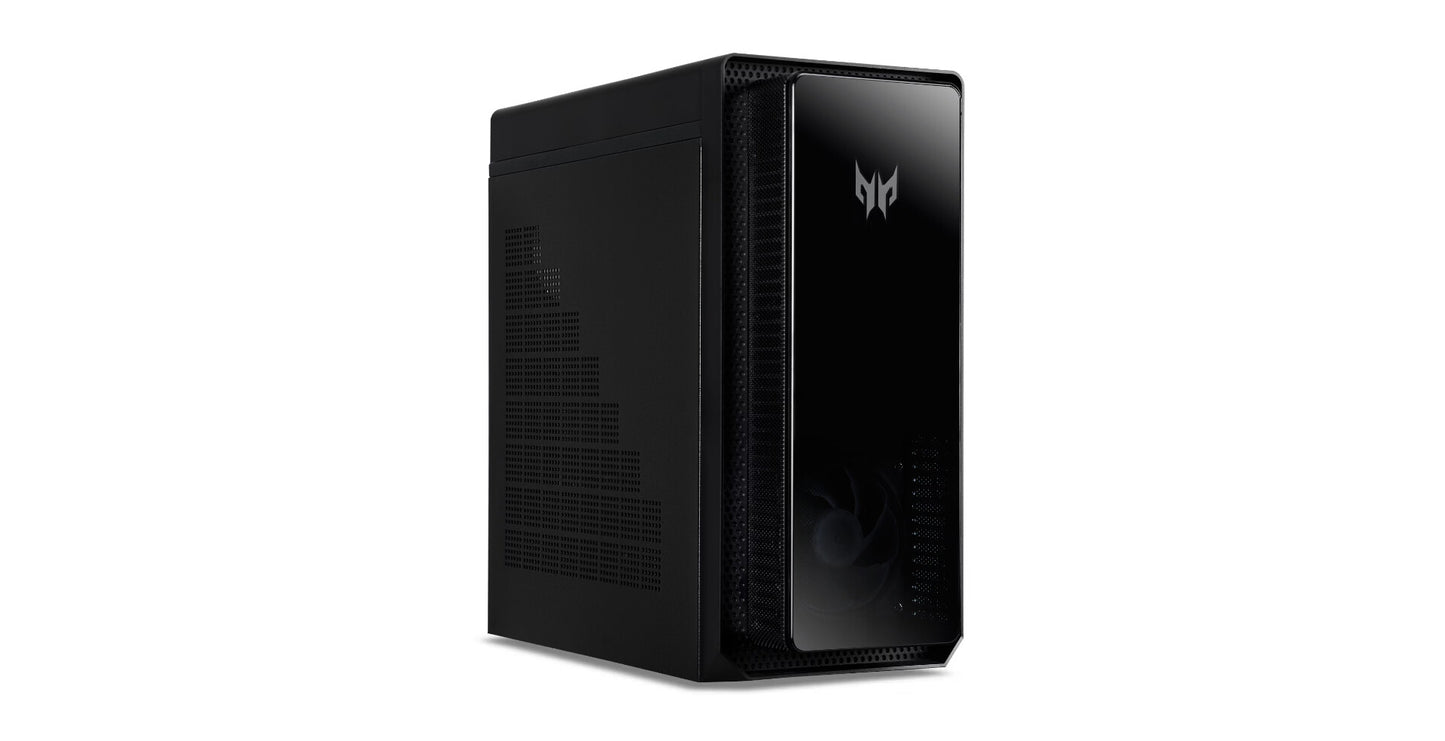 Acer Predator Orion 3000 655 I7238Gi Intel® Core™ i7 i7-14700F 16 GB DDR5-SDRAM 1 TB SSD NVIDIA GeForce RTX 4060 Ti Windows 11 Home Tower PC Svart, Transparent