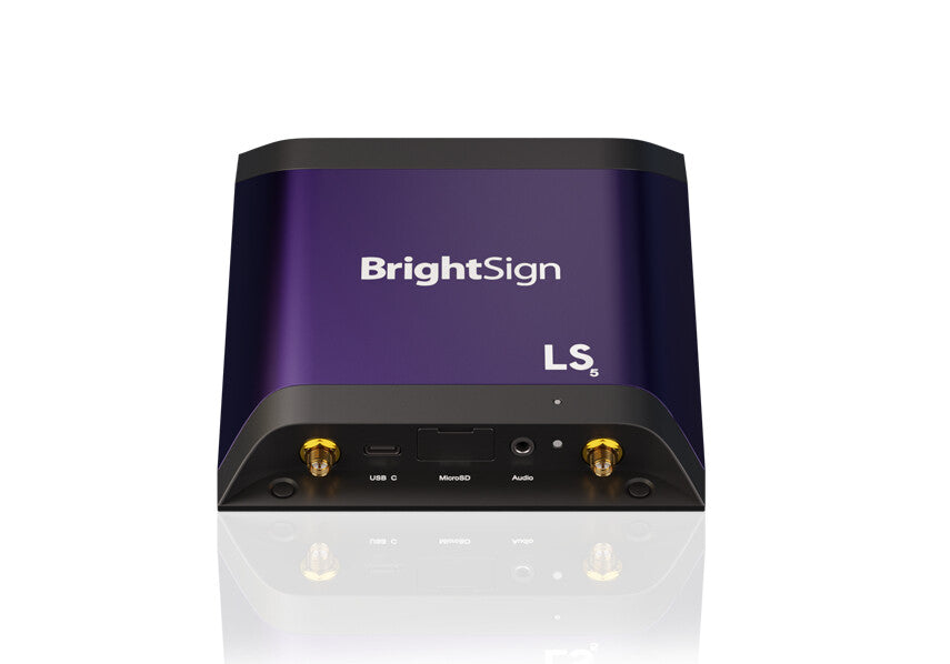 BrightSign LS425 digitala mediaspelare Svart, Lila Full HD Wi-Fi