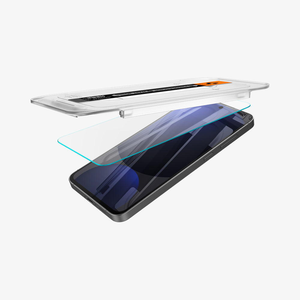 Spigen GLAS.tR EZ Fit Genomskinligt skärmskydd Samsung 1 styck