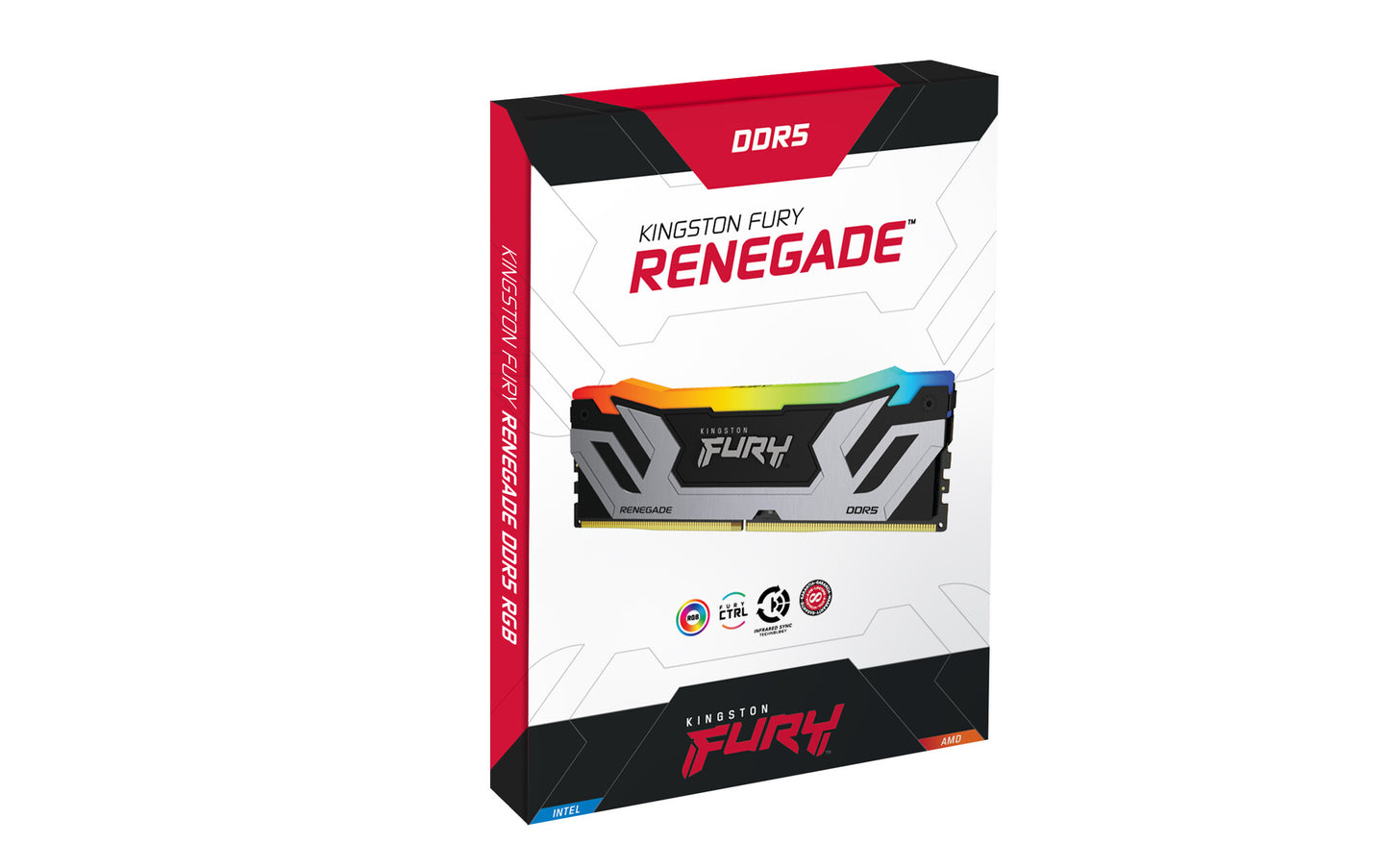 Kingston Technology FURY Renegade RGB RAM-minnen 48 GB 2 x 24 GB DDR5 8400 MT/s