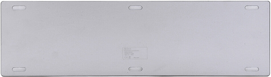 Voxicon DK-290B-WHT tangentbord Bluetooth Nordic Silver, Vit
