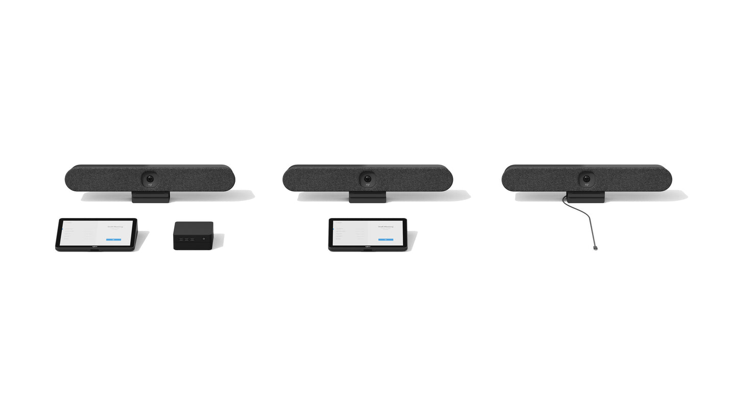 Logitech Rally Bar Huddle + Tap IP videokonferenssystem Nätverksansluten (Ethernet) Videokonferenssystem för grupper