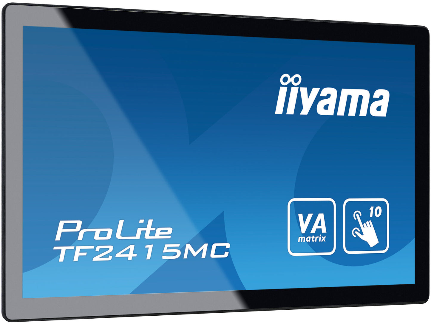 iiyama ProLite TF2415MC-B2 platta pc-skärmar 60,5 cm (23.8") 1920 x 1080 pixlar Full HD LCD Pekskärm Flera användare Svart