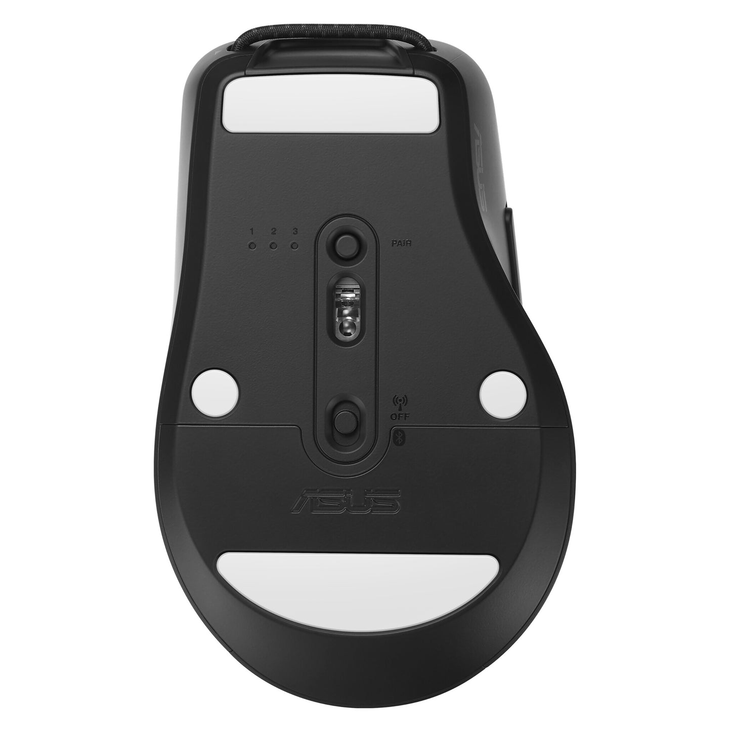 ASUS MD200 MOUSE/BK datormöss Kontor Ambidextrous Trådlös RF + Bluetooth Optisk 4200 DPI