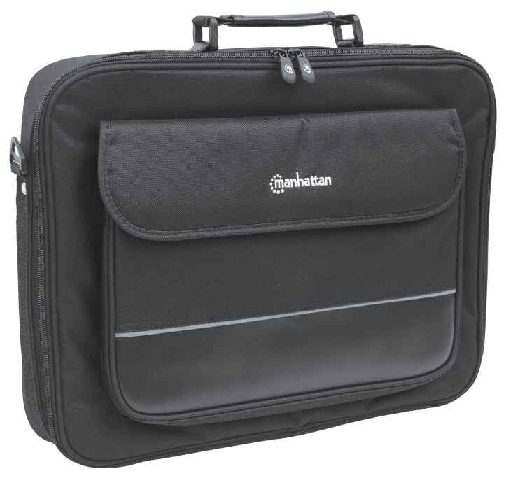Manhattan 421560 väskor bärbara datorer 43,2 cm (17") Portfölj Svart