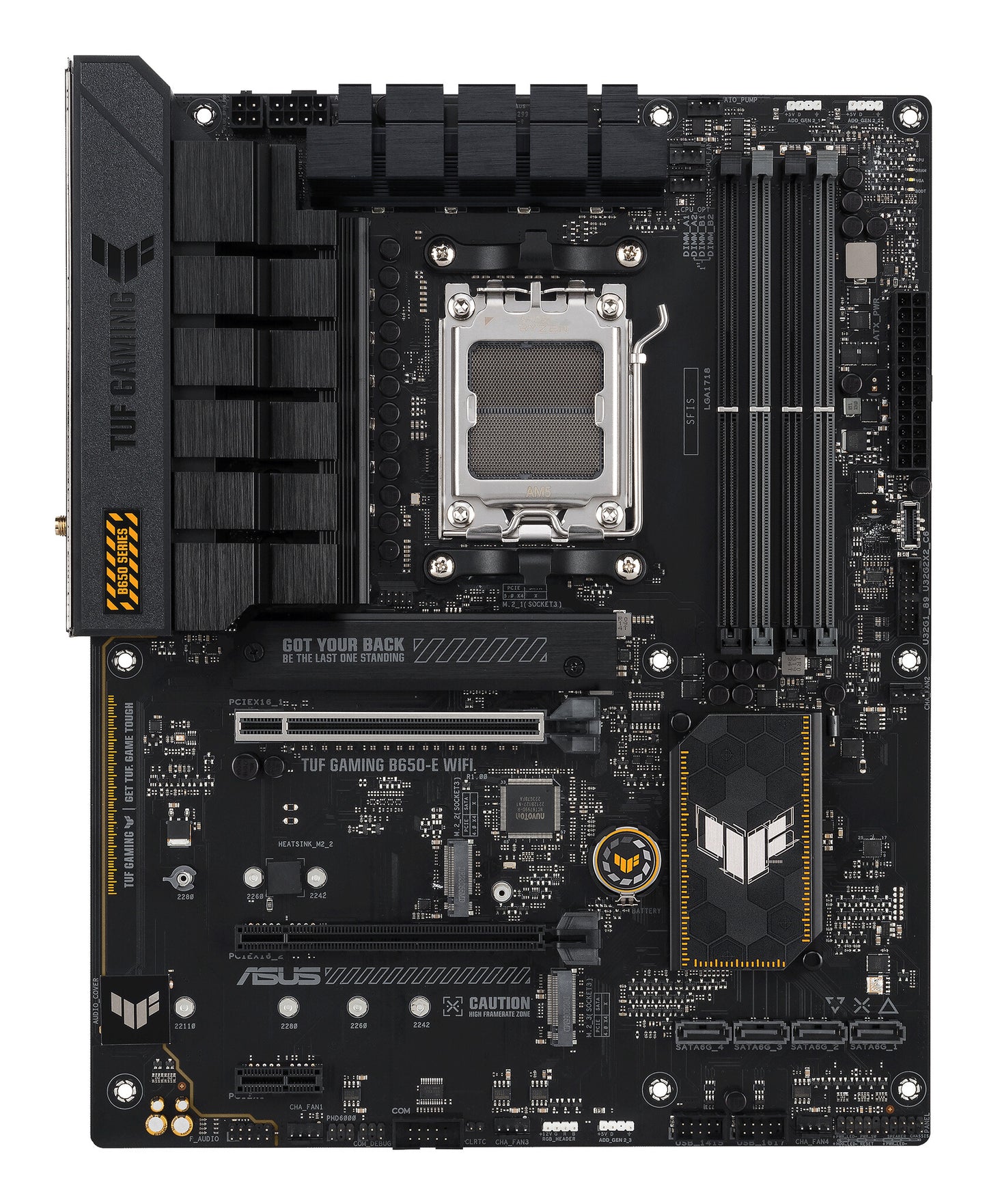 ASUS TUF GAMING B650-E WIFI AMD B650 AM5-sockel ATX
