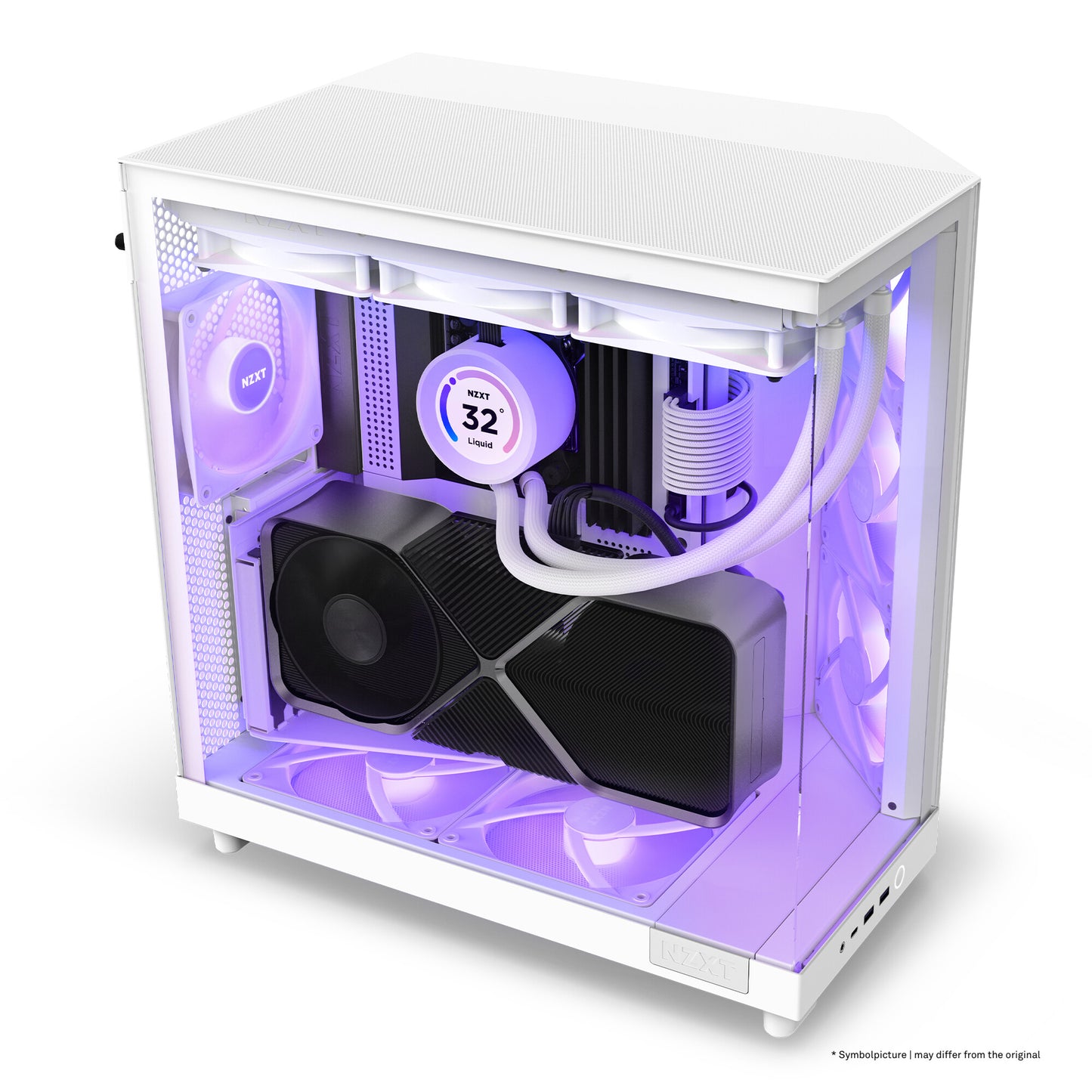 NZXT H6 Flow RGB Midi Tower Vit