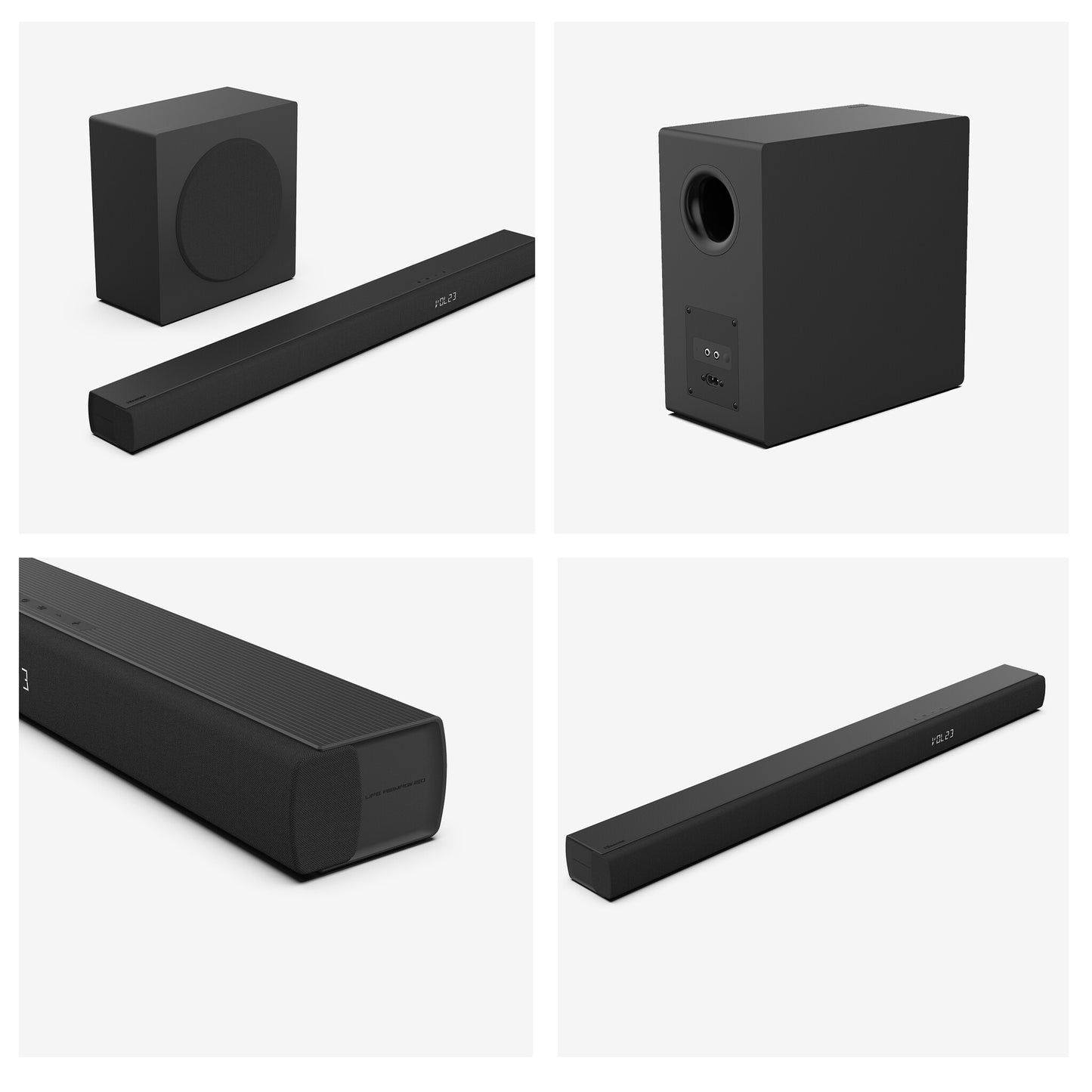 Hisense HS3100 soundbar-högtalare Svart 3.1 kanaler 480 W