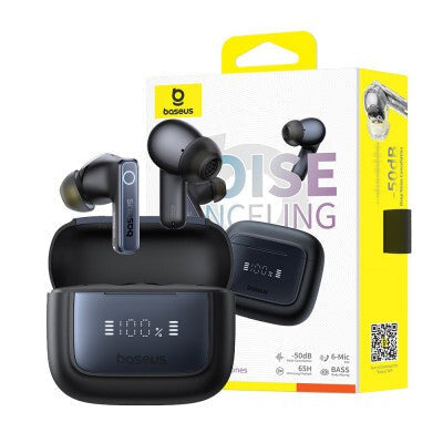Baseus 35 True Headset Trådlös I öra Samtal/musik USB Type-C Bluetooth Svart