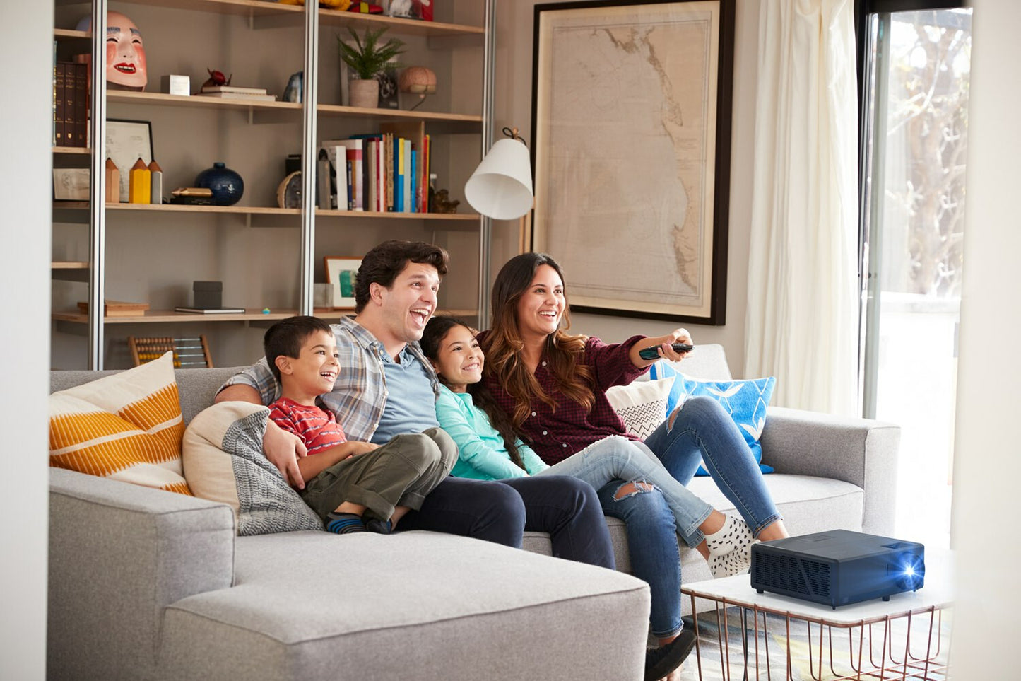 Optoma UHZ55 Standard throw-projektor 3000 ANSI-lumen DLP UHD 4K (3840x2160) 3D kompatibilitet Svart
