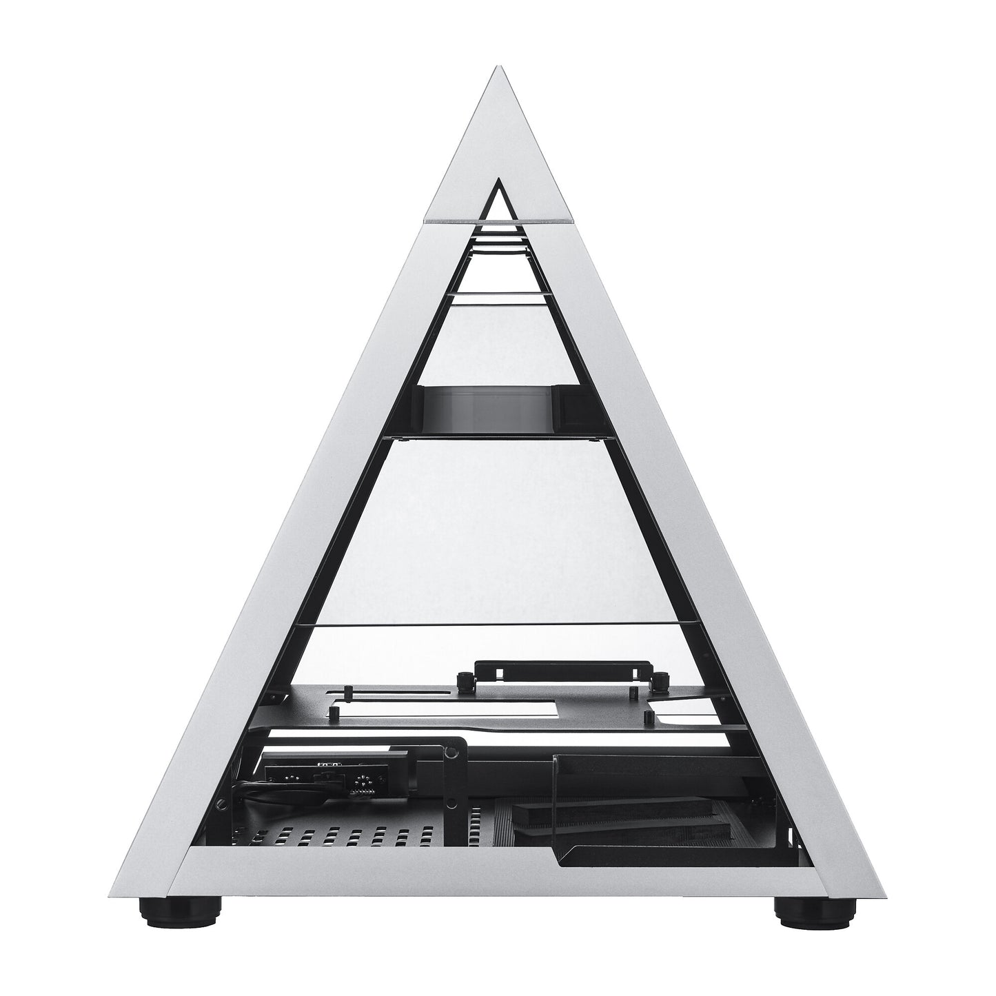 Azza Pyramid Mini Mini Pyramid Gjuten aluminium, Svart