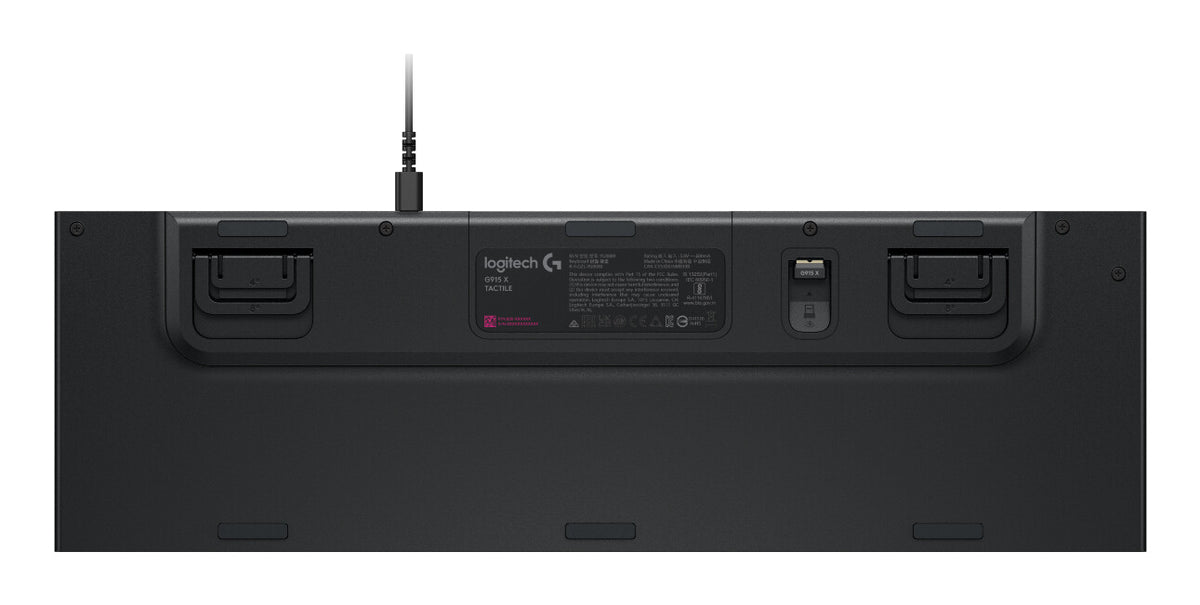 Logitech G G915 X tangentbord Spela USB QWERTZ tyska Svart
