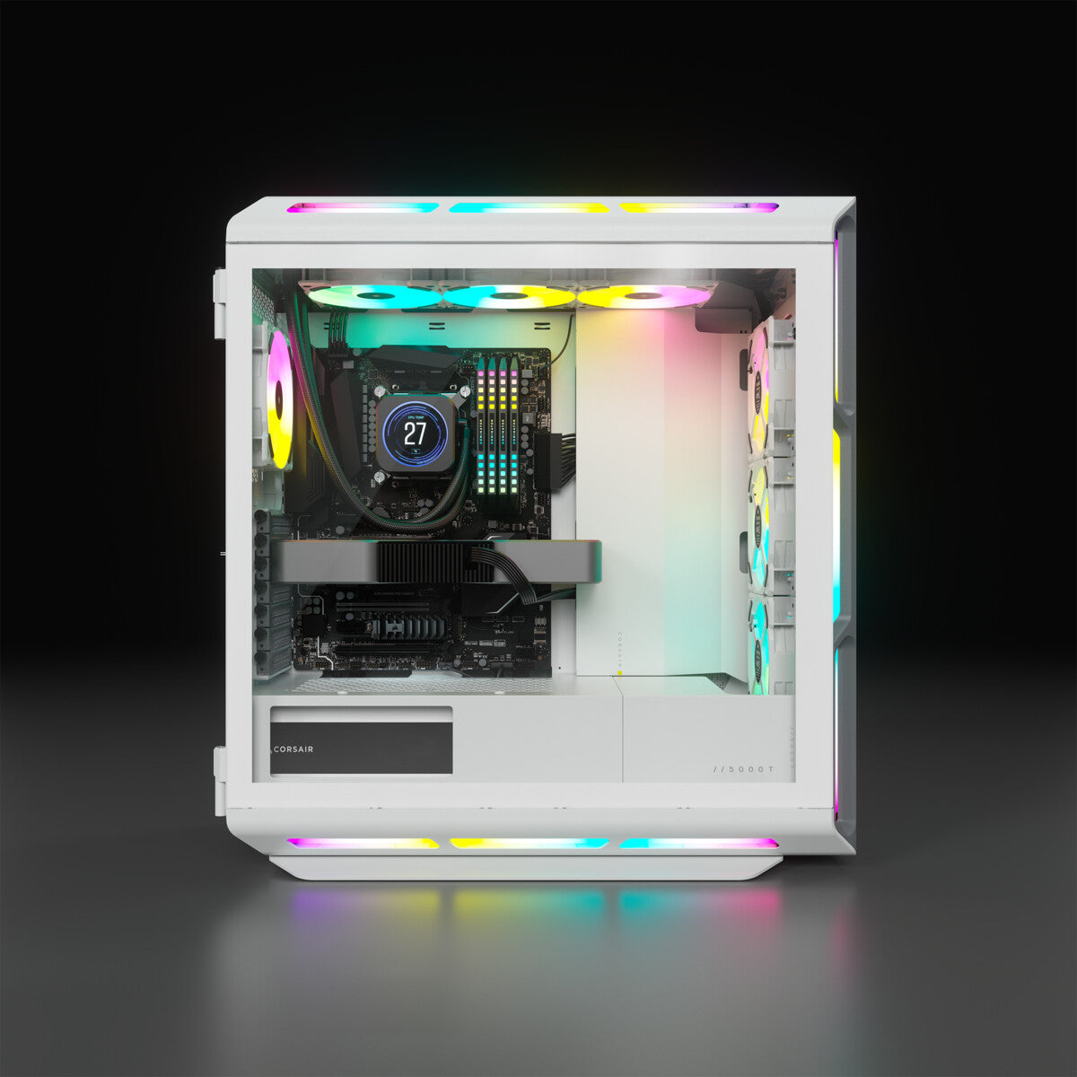 Corsair iCUE 5000T RGB Midi Tower Vit