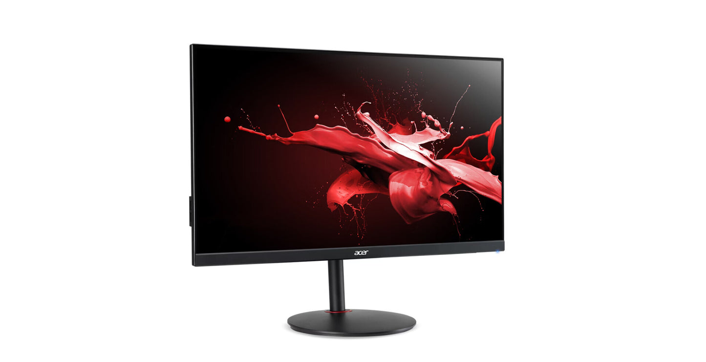 Acer XV240Y M3bmiiprx platta pc-skärmar 60,5 cm (23.8") 1920 x 1080 pixlar Full HD LED Svart, Röd