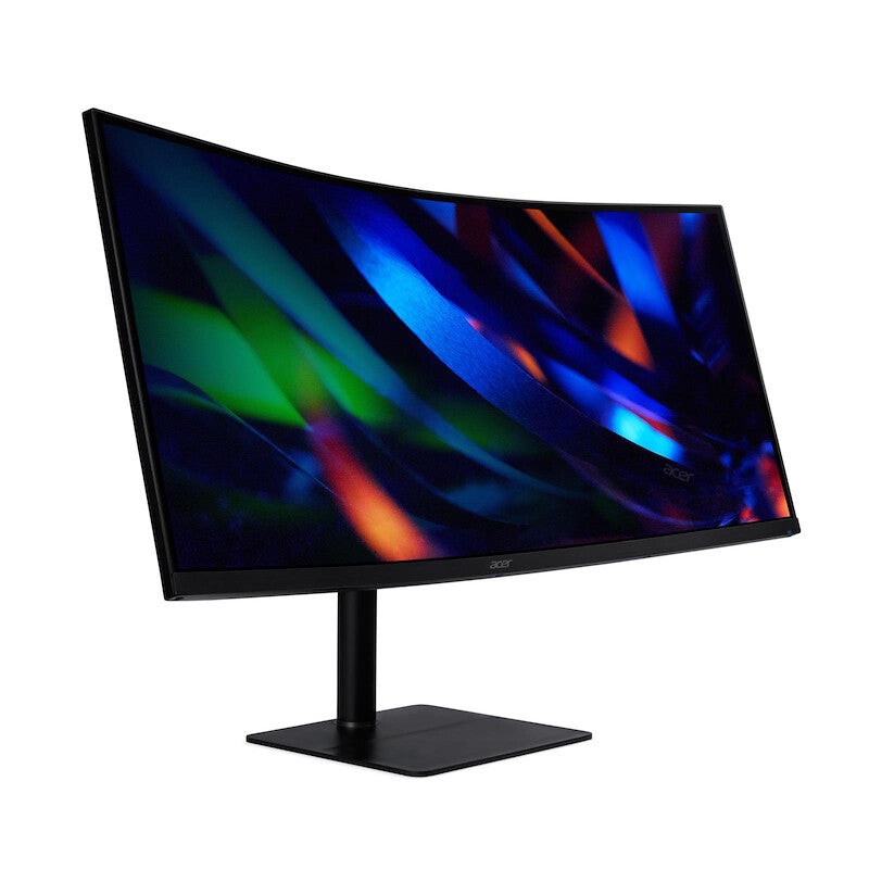 Acer CZ342CURHBMIPHUZX platta pc-skärmar 86,4 cm (34") 3440 x 1440 pixlar Quad HD LCD Svart