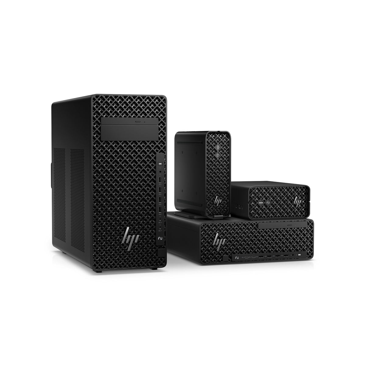 HP Z2 G1i Intel Core Ultra 7 265 32 GB DDR5-SDRAM 512 GB SSD Windows 11 Pro Mini PC Arbetsstation AI Workstation, AI PC Svart