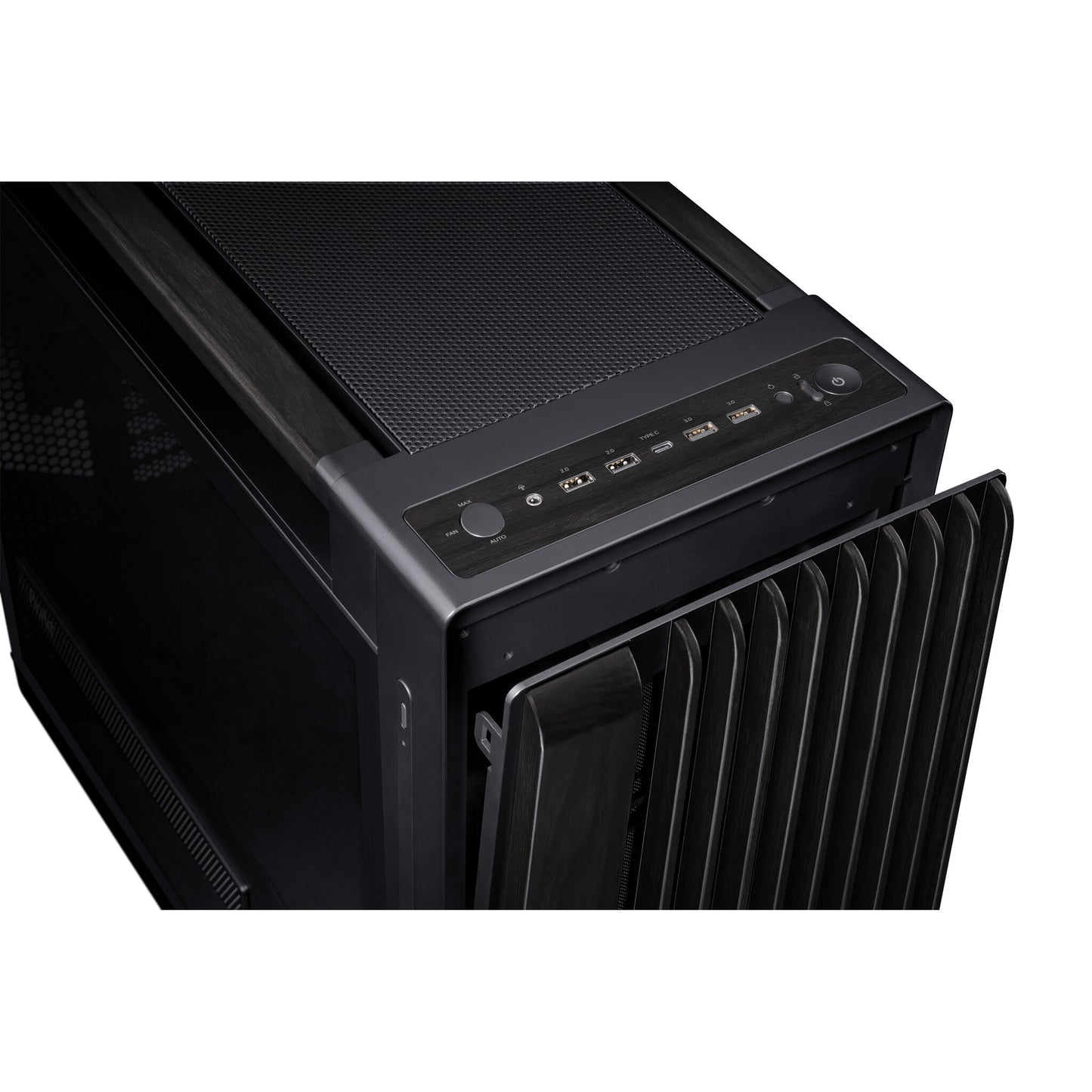 ASUS ProArt PA602 Wood Edition Midi Tower Svart