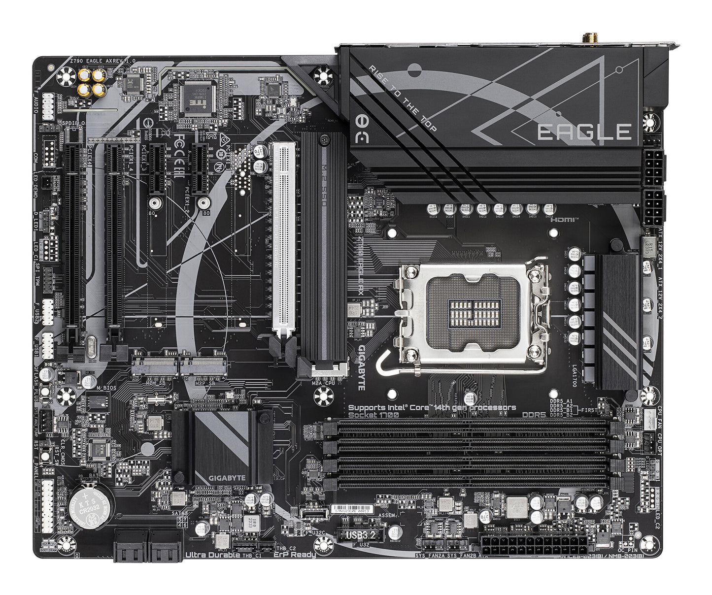 GIGABYTE Z790 EAGLE AX moderkort Intel Z790 Express LGA 1700 ATX